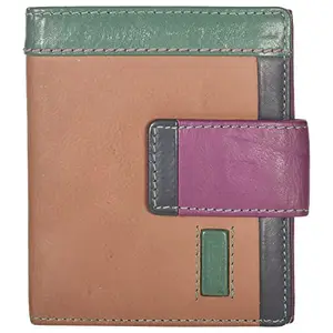 Leatherman Fashion LMN Genuine Leather Unisex Multicolor Wallet 1988 (6 cc Card Slots)