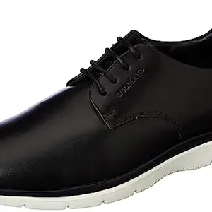 Woodland Men's Black Leather Formal Shoes-5 UK (39 EU) (GF 24313)