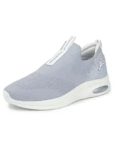 ABROS Men's Parker ASSG0194 Sports Shoes_White/Silver_7UK