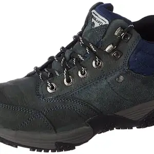 Woodland Men's Dnavy Leather Casual Shoes-5 UK (39 EU) (OGC 3501119)