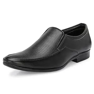 Centrino Black Formal Shoe for Mens 64047