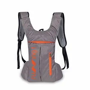 Nivia Polyester Running Bag (Grey),Capacity-7 litres