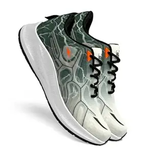 BRUTON Viper- Trendy Sport Shoes | EVA | Lace-Up | Lightweight | Comfortable Running Shoes for Men