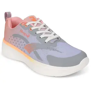 Liberty Leap7x MITALI-1 Sports Lacing Running Shoes for Women with EVA Sole | Suitable for Walking and Jogging | Comfortable Outsole | Lightweight Durable and Cushioned Footbed (Purple 37EU)