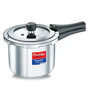 Prestige Popular Svachh Spillage Control Stainless Steel Outer Lid Pressure Cooker, 3 L (Silver) price in India.