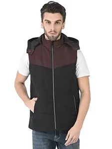 Crimsoune Club Men Black Padded Gilet (M)