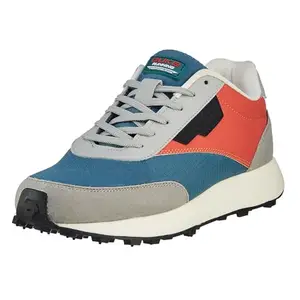 Duke Men's GRIDRUNNER Sports Shoes | Running, Sports, Walking, Jogging, Colourblocked Design | Mesh Upper, Mens Sports Shoes