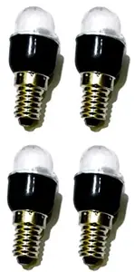 ZENITH Screw Type LED Bulb Suitable for Singer Domestic Front Loading Electric Embroidery Sewing Machines (Screw Type LED (Suitable Singer), 4) Pc