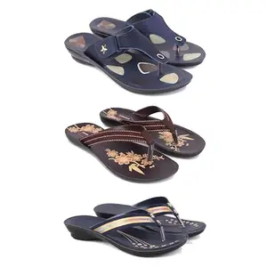 Women's Comfortable Sandal,Casual Lightweight Sandal for Everyday Wear | TBS-(3-COMBO)-1973-O21-1957-6