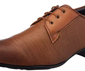 Bata MenMORGAN Derby E Shoes UK 10 Color Light Brown (8213864)