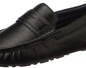 Pierre Cardin EL0302 Leather Cauals Shoes for Men_Black_45
