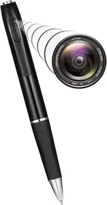 Inbuilt HD Camera 1080P Video Audio Recording Pen Portable Pocket Security Camera