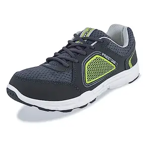 Campus Men's Bp-713 Gry/Grn Running Shoes 8 -UK/India, Multi