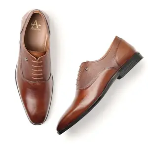 Arrow Mens Hank Lace Up Shoes - (UK7) (US8) (2FA24418K06) Tan