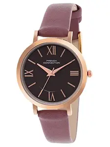 French Connection Analog Brown Dial Women's Watch-FCN00037C