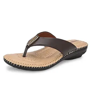 Centrino Brown Sandal for Women 2856-2