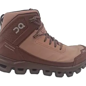 ON Cloudridge 1 Women's Running Shoes, Mocha | Pebble, 7