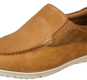 Woodland Men's Camel Leather Casual Shoes-11 UK (45EU) (OGCC 4310022)