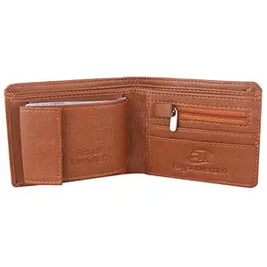 ROYAL INVENTION Brown Leather Men's Wallet (TN 1023)