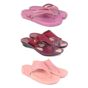 Women's Comfortable Sandal,Casual Lightweight Sandal for Everyday Wear | (COMBO-3)-1978-1974-1986-8-EURO-39
