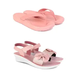 Women?s Flat Sandals,Stylish Heeled Sandals for Women B_(Combo 2)-1979-1968-6-EURO-37