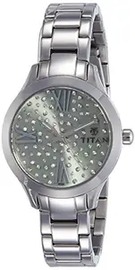 Titan Autumn Winter'15 Analog Green Dial Women's Watch - 95027SM03J / 95027SM03J