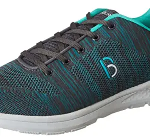 Bourge Men Loire-Z15 Grey and Sea Green Running Shoes-7 UK (Loire-217-07)