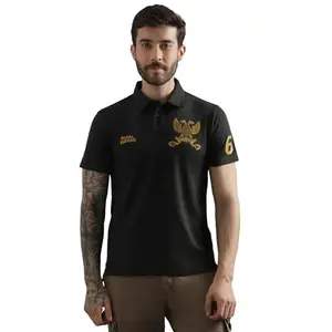 Royal Enfield 61st Cavalry Polo T-Shirt (Size: S)-TSO230054-OLIVE