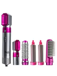 Ktein 5 IN 1 Hair Styler Dryer Comb and Styling Tool for Curly Hair, Straightening, Curling, Drying, Combing,