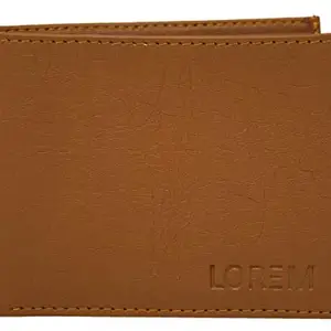 LOREM FZ02WL Men Tan Genuine Leather Wallet for Men-FZ02WL-Mens Wallet