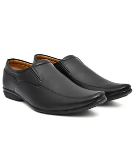 IHCUR Traders Latest Mens Shoes|| Trendy Shoes ||Shoes for Mens ||Shoes for Office Leather Formal Shoes (Black, 9)-PID53506