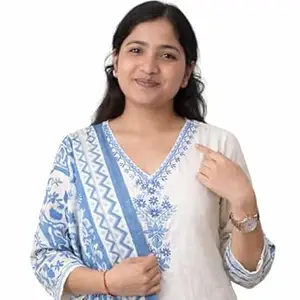 DAYLOOM Women’s Ethnic Embroidered Top, Pant & Dupatta Set | Stylish Traditional Kurta Set for Festive, Casual & Traditional