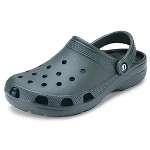 DOCTOR EXTRA SOFT Men's Classic Casual Clogs/Sandals with Adjustable Back Strap for Adult | Comfortable & Light Weight | Stylish & Anti-Skid | Waterproof & Daily Mules for Gents & Boys D-501