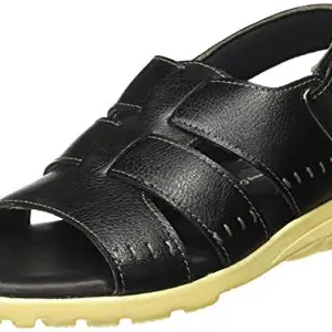Bata Comfit mens BRIAN SANDAL Black Sport Sandal - 7 UK (8616873)