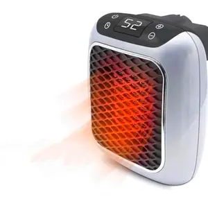 KANUPRIYA Premium Mini Heater with LED Display | 800W Quick Heating | Adjustable Thermostat | Portable Plug-and-Play Design with Safety Features