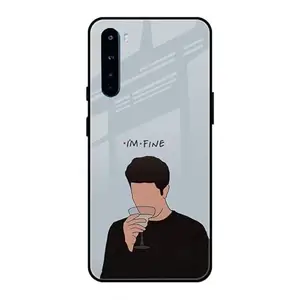 Techplanet -Mobile Cover Compatible with ONEPLUS NORD 2 GOD Premium Glass Mobile Cover (SCP-266-glOPnord2-109) Multicolor
