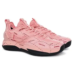 ANTA Mens 812231103-4 Pink/Red/Black Running Shoe - 11 UK (812231103-4)