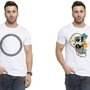 SST - Where Fashion Begins | DP-4578 | Polyester Graphic Print T-Shirt | for Men & Boy | Pack of 2