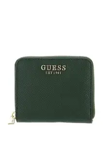 Guess Women's Green Textured Wallet| Ladies Purse Handbags | Gift For Ladies
