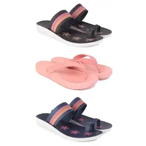 Women's Comfortable Sandal,Casual Lightweight Sandal for Everyday Wear | CL-(COMBO-3)-1992-1979-1991-7-EURO-38