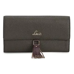 Lavie Olive Green Synthetic Women's Wallet (WEFB049092M2)