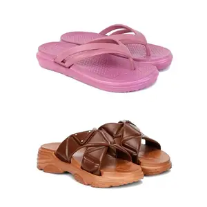 Women's Comfortable Sandal,Casual Lightweight Sandal for Everyday Wear | (COMBO-2)-1978-1890-8-EURO-39