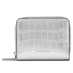 Miraggio Lea Bi-Fold Wallet for Women - Silver