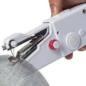 Electric Handy Stitch Handheld Sewing Machine for Emergency stitching | Mini hand Sewing Machine Stapler style | Silai Machine | Home Tailoring | Hand Machine | Mini Silai | (A-1)