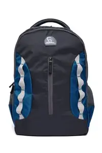 GREENLANDS Martian Backpack/Bag - 33 Litres Capacity for Laptop, Office Work, School/College in Grey & Blue