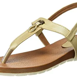 Bata Women's Jordin Fashion Sandals (5618057_Beige_8 UK)