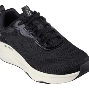 Skechers-Men's Casual Shoes-D'LUX Fitness-New AFFINITY-232617-BKGY-10 Black/Gray