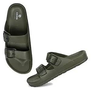 OZZOH Men`s Flip flops For Every day wear SUPERCOOL OLIVE 9