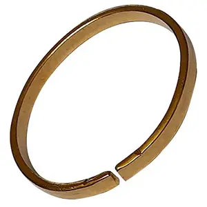 Pure Copper Flat Bangle Type Adjustable Bracelet For Men And Women