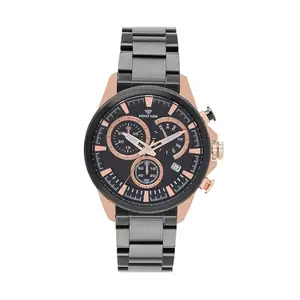 Mont Neo Refined Black Analog Male Stainless Steel Watch 7011M-M3404